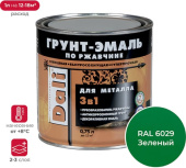 Грунт-эмаль по ржавчине Dali 0,75л Зелёный RAL 6029