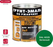 Грунт-эмаль по ржавчине Dali 2л Зелёный RAL 6029